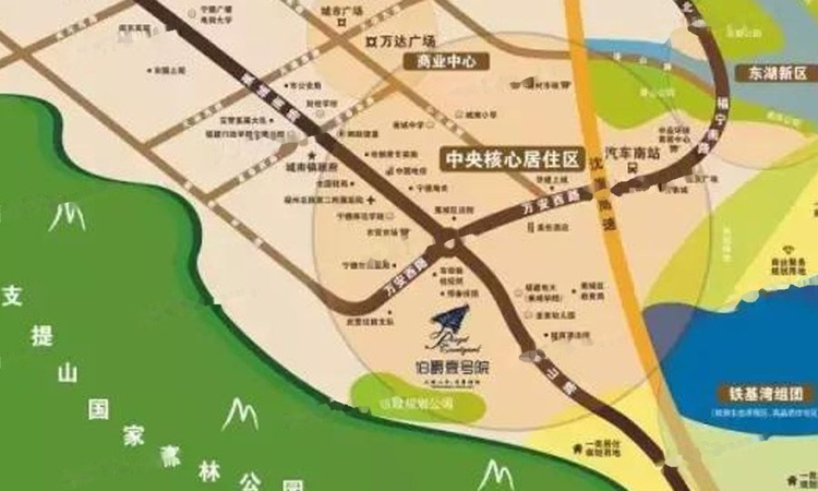 伯爵壹号院交通图