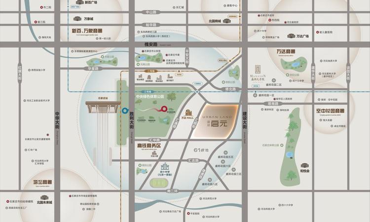 盛邦启元·骐冀交通图