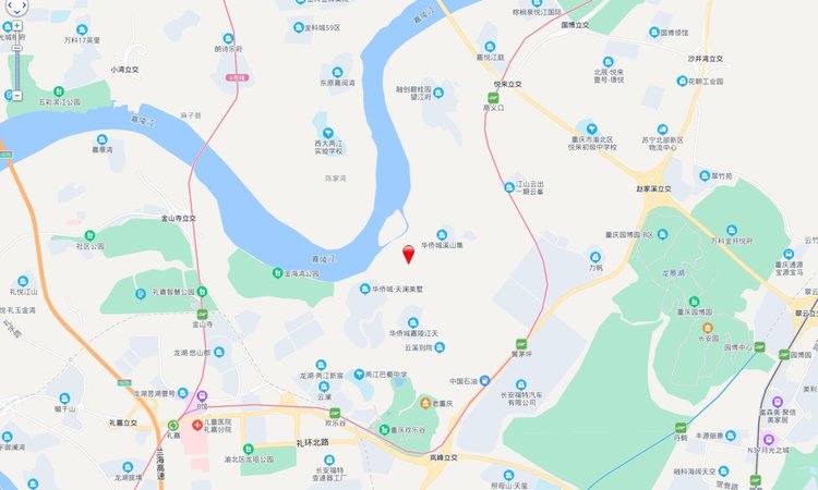 华侨城翎屿交通图