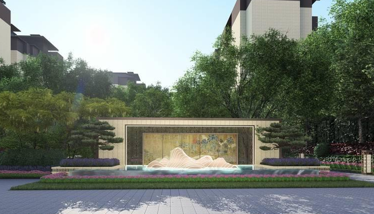 建业·迎宾府实景图