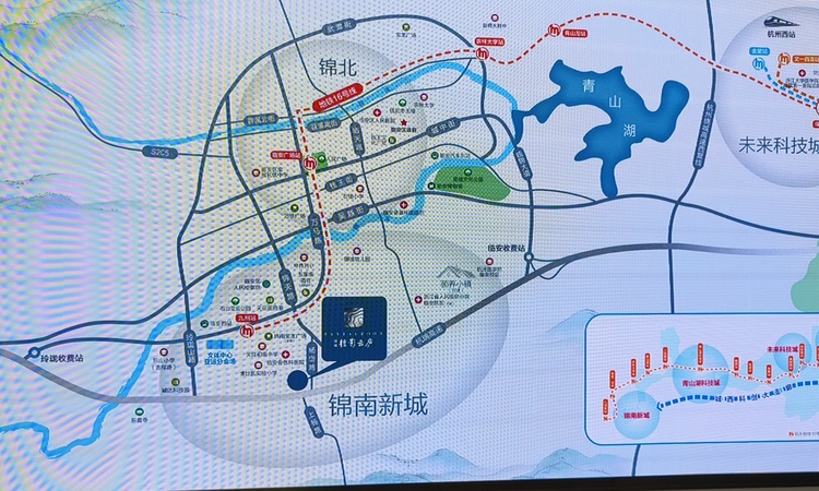 绿城·檀影云庐交通图