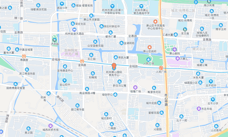 望潮金地商务中心交通图