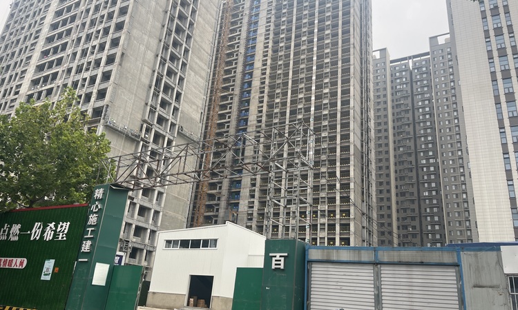 正商航海铭筑施工进度图