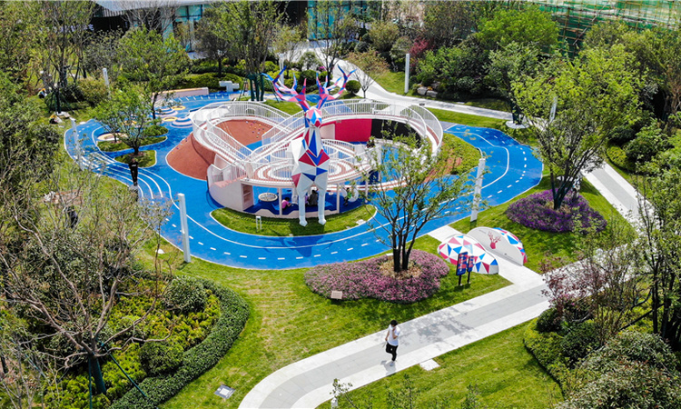 世茂璀璨倾城实景图