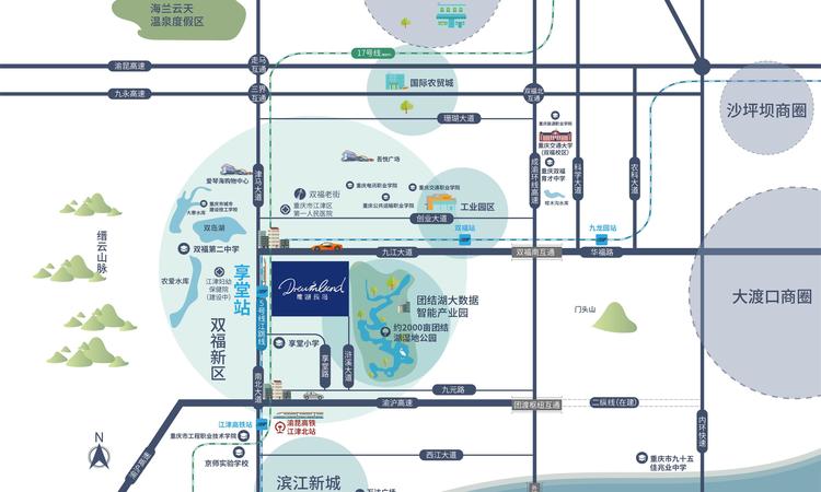 鹭湖长岛交通图