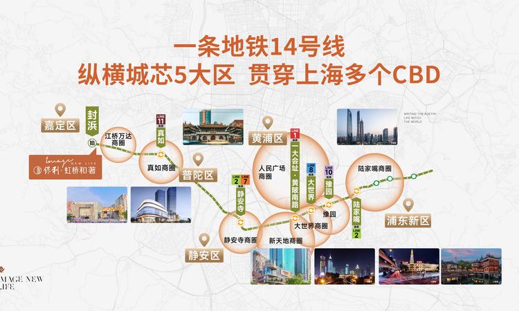 保利虹桥和著交通图