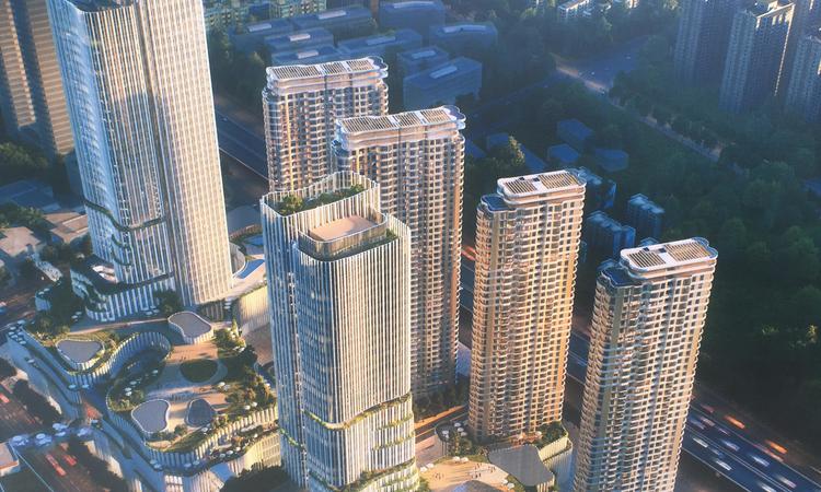 世纪前滩天汇效果图