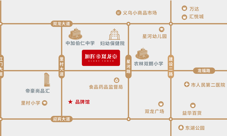 旭辉双龙台交通图