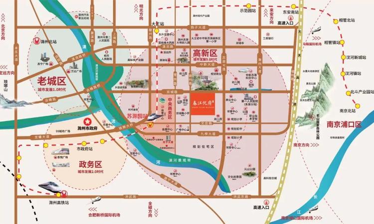 文德·春江悦府交通图