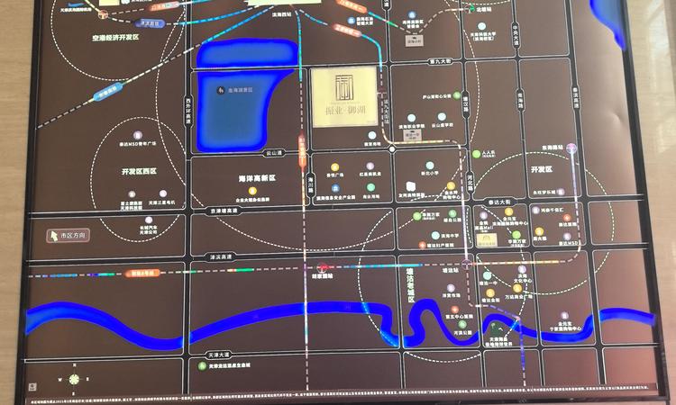 振业御湖周边配套图