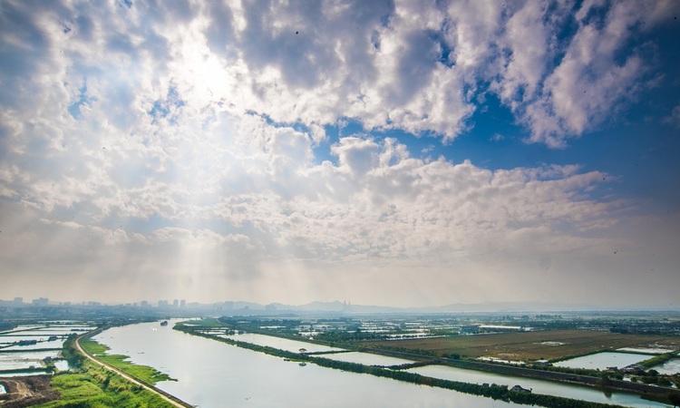 龙腾水岸花园实景图