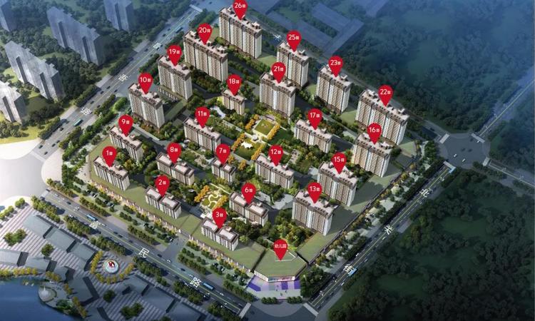 华信·越绣水岸效果图