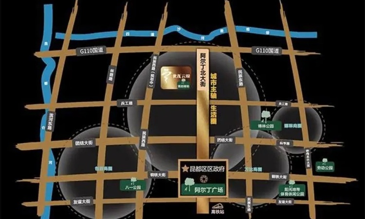 世茂云锦		交通图