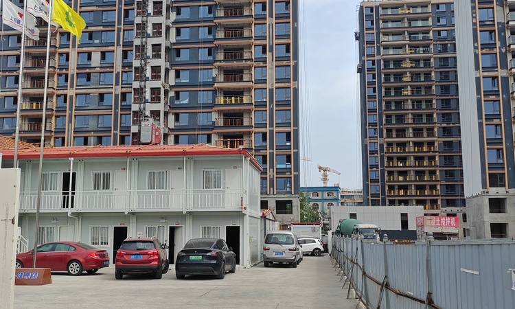 杨浦城投悦江湾施工进度图