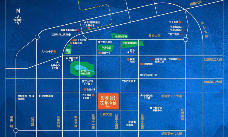 碧桂园·欧洲城|拉菲小镇交通图