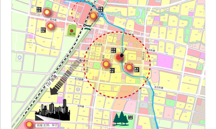 天行健·云谷周边配套图