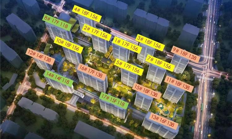 保利·锦上印效果图