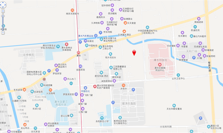 港龙天利棠玥府交通图