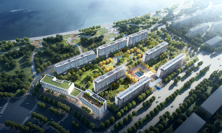 坤弘锦绣静湖效果图