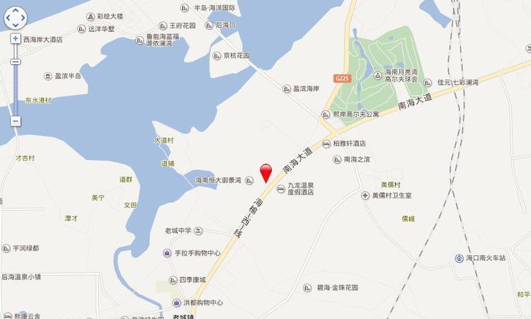 海湾雨林交通图
