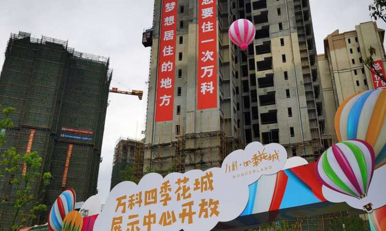  万科四季花城实景图