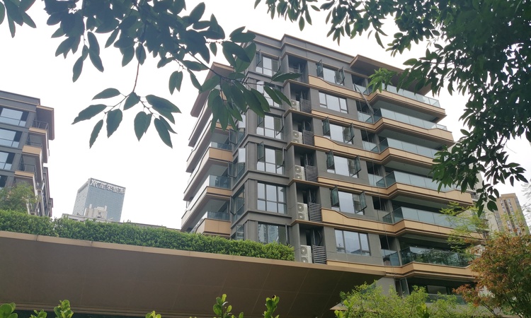 合能·渝玥府施工进度图