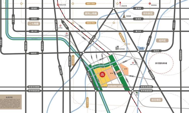 正商生态城交通图