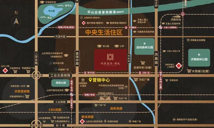 城投瑞马国风交通图