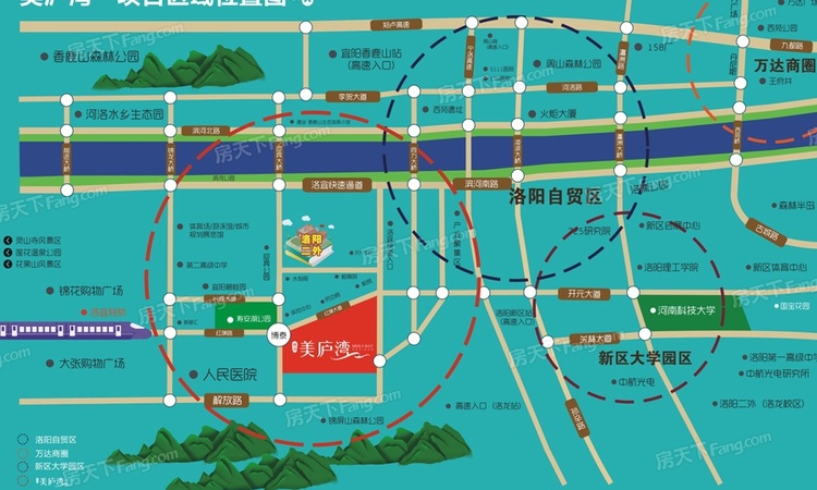 博泰·美庐湾交通图