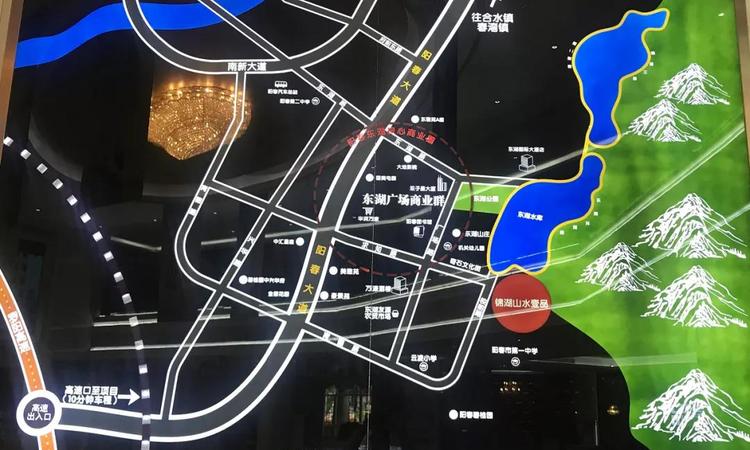 锦湖·山水壹品周边配套图