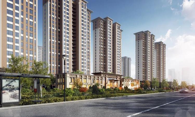 盛信东城茗筑效果图