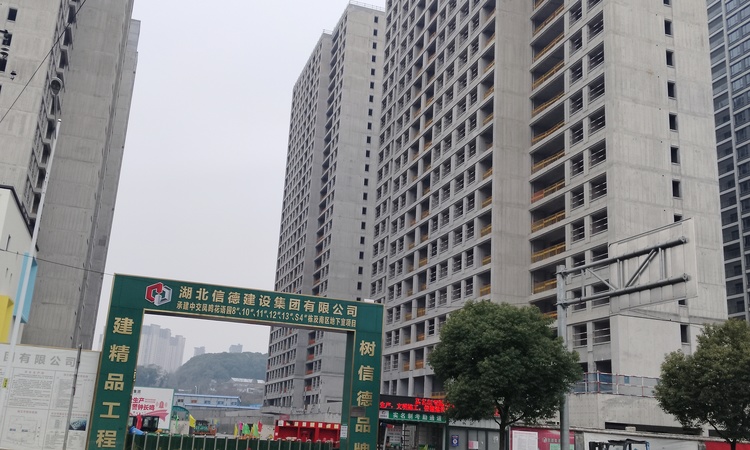 中交·凤鸣东方施工进度图