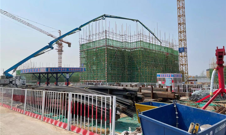 动投基金谷春阳里施工进度图