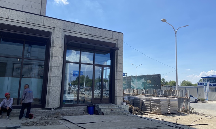 新长宁·水韵名邸施工进度图