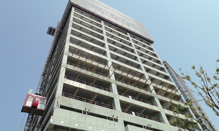 联发观音桥施工进度图