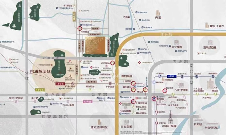 上海建发·海阅首府交通图