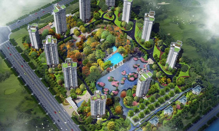 兰溪江山美邸效果图