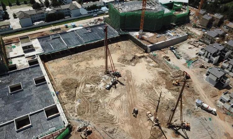 金茂谷镇施工进度图