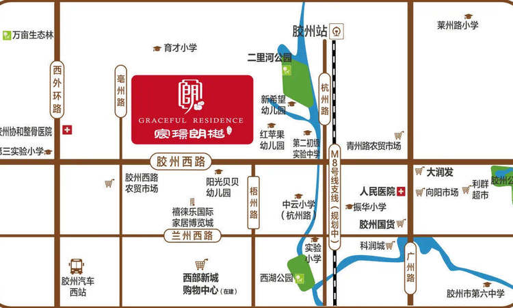 天一仁和宸璟朗樾交通图