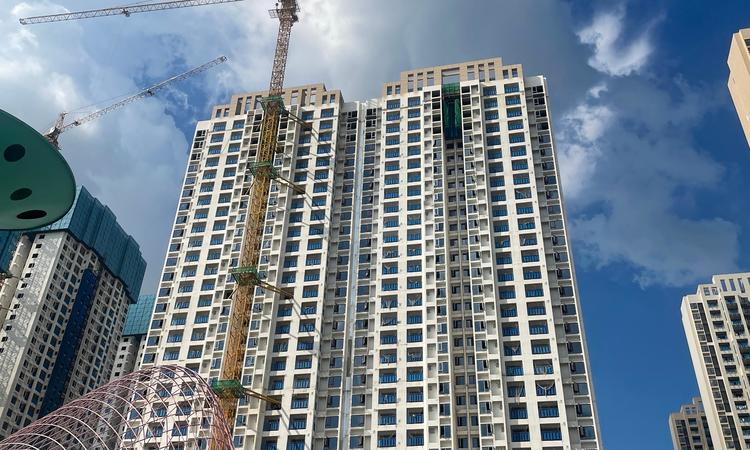 万科保利理想城市施工进度图