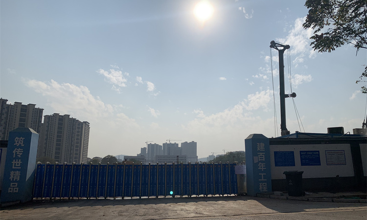 保利长交·锦上施工进度图