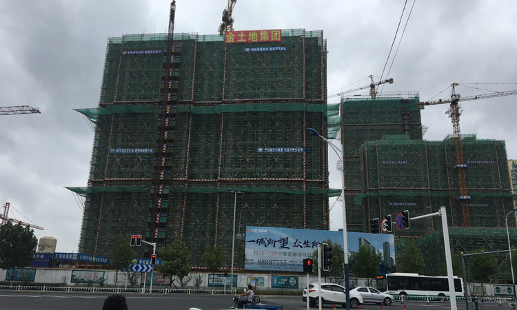 五星·星韵城北辰施工进度图