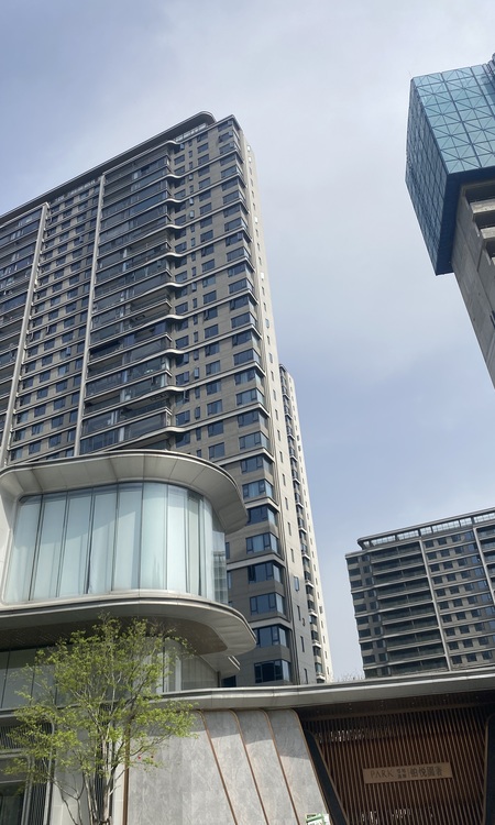 恒基旭辉铂悦园著施工进度图