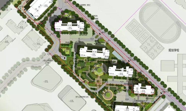 华新园·央和府楼层平面图