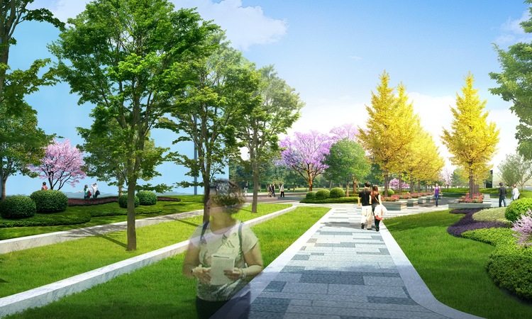 锦利滨湖国际社区效果图