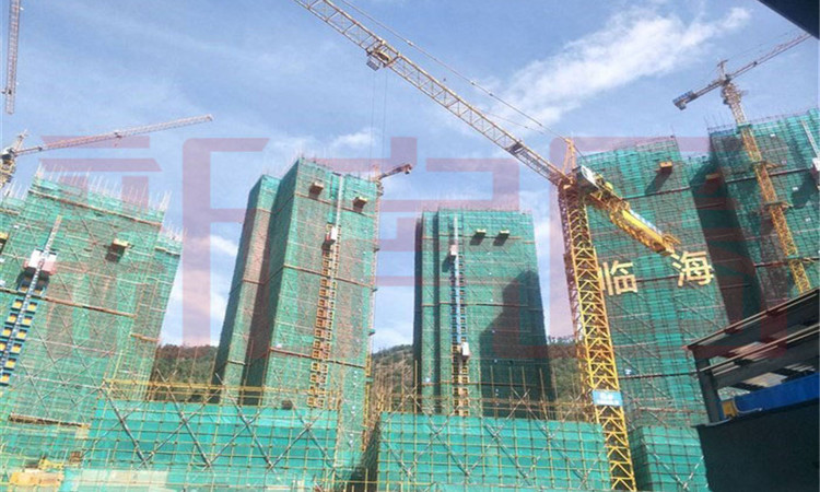 临海揽山御园施工进度图