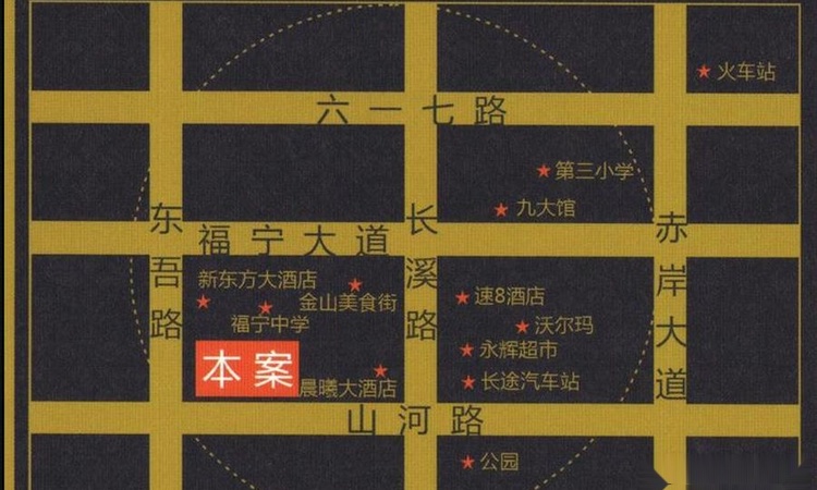 东旭首府交通图