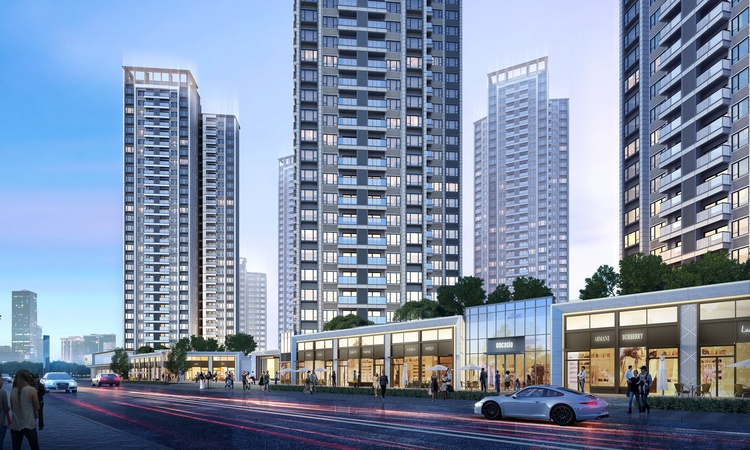 金地熙悦效果图