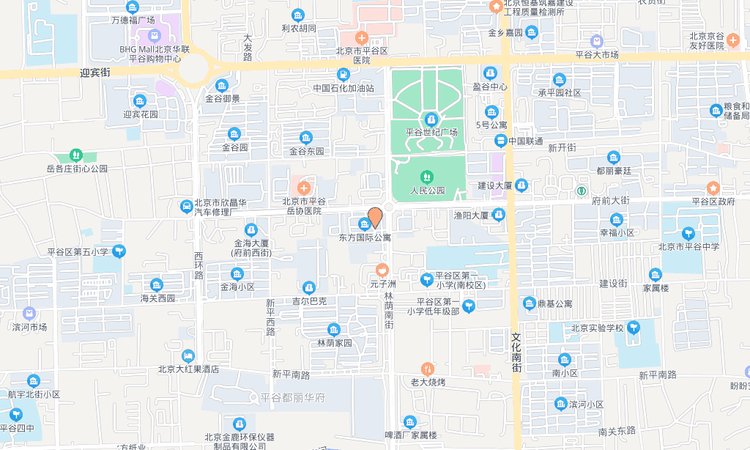 北京城建·京能·樾园交通图