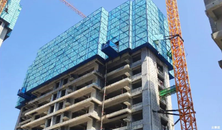 武城永锋百合新城施工进度图